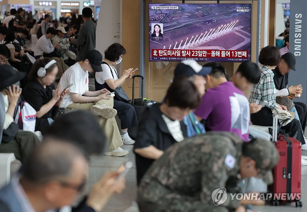 North Korea fires ballistic missile from Wonsan toward East Sea