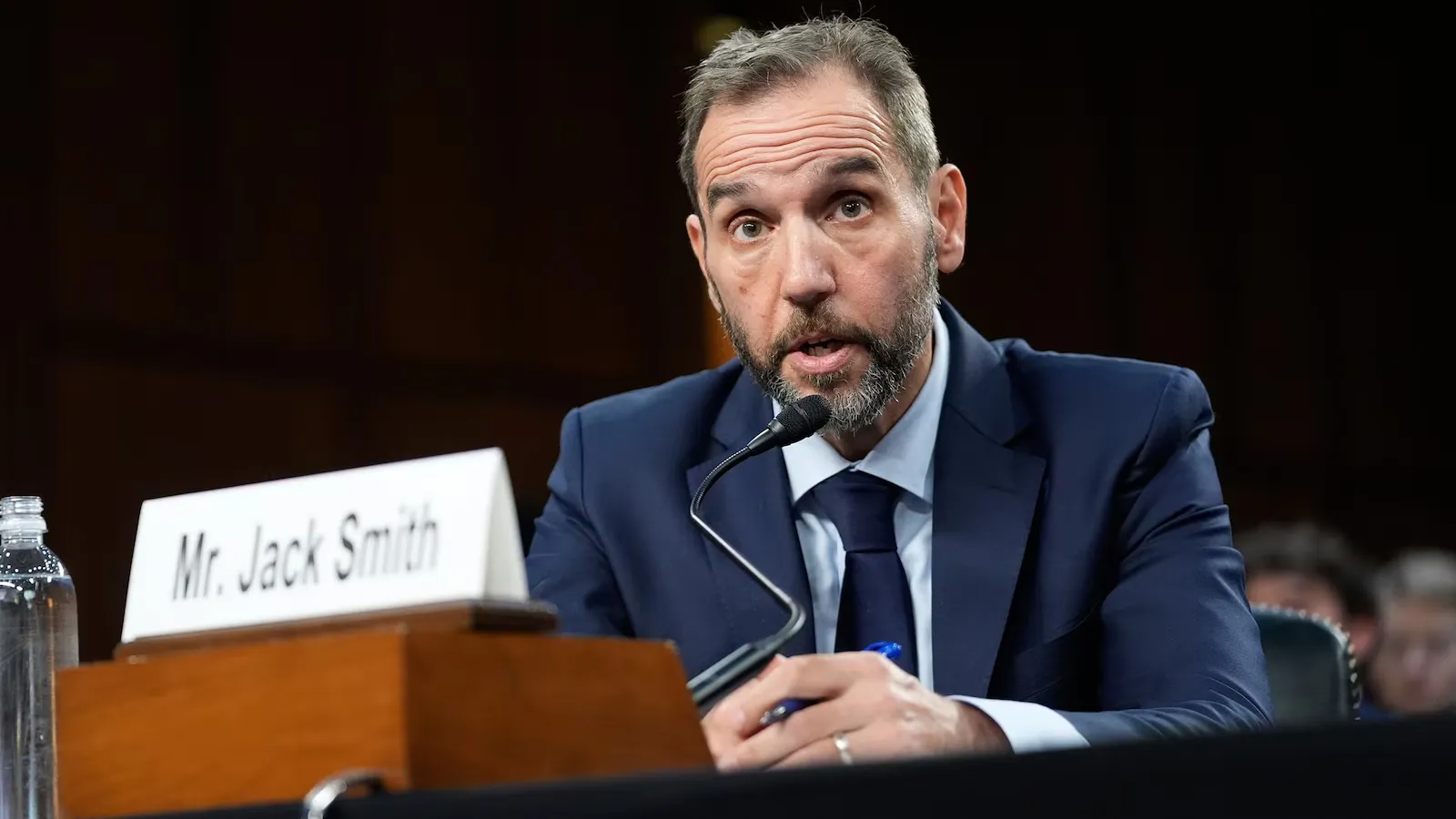 Jack Smith defends Trump probes at Senate hearing