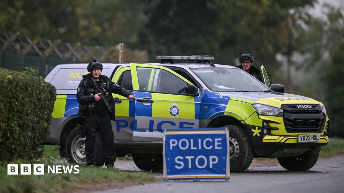 Police arrest seventh suspect in RAF Fairford terrorism investigation