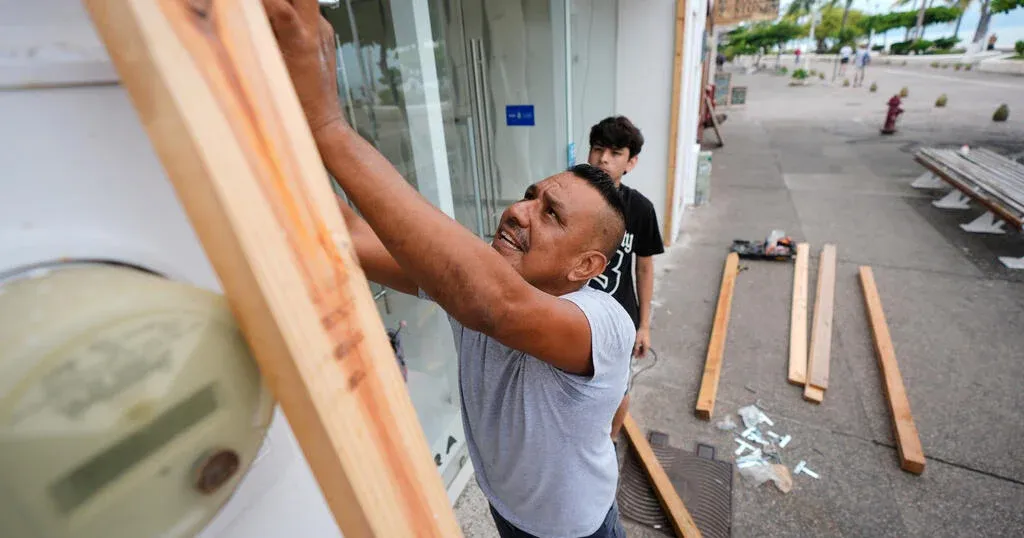 Hurricane Simon reaches 155 mph aimed at Mexico's Pacific coast