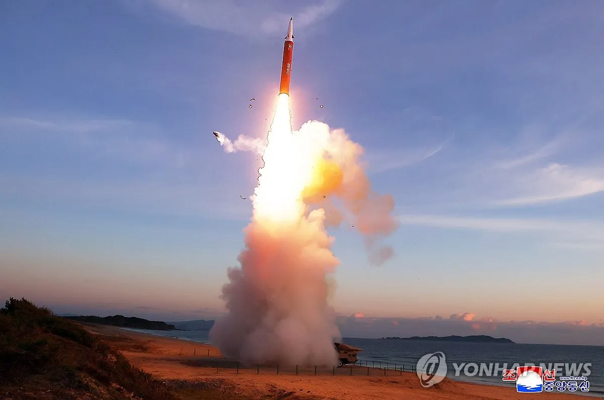 North Korea fires multiple ballistic missiles toward East Sea from Pyongyang