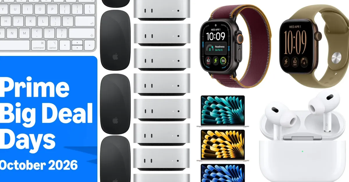 Amazon October Prime Day cuts Apple prices up to $600 off