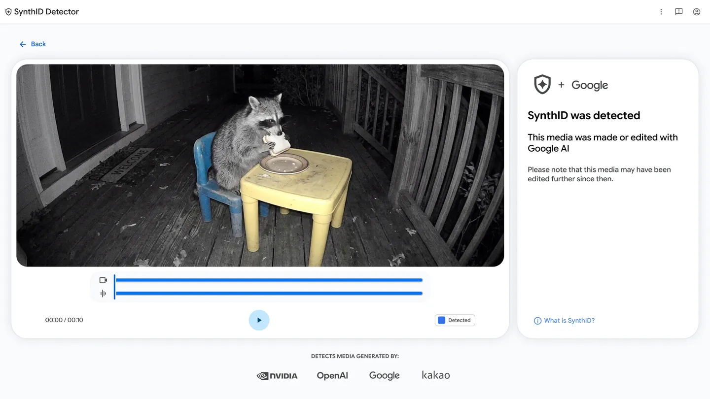 Google opens SynthID Detector globally, checking over 1 million daily requests